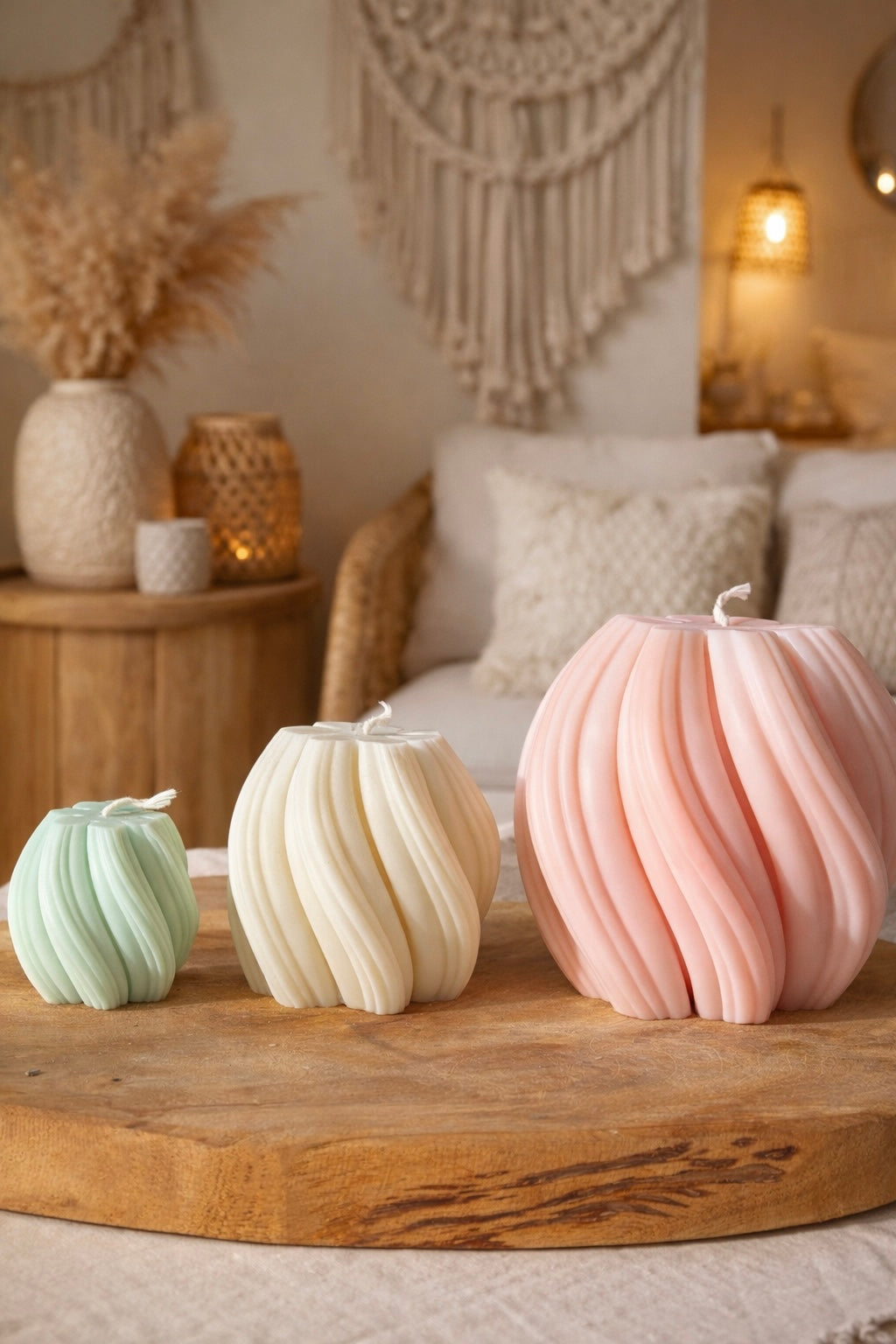 Les bougies sculpturales