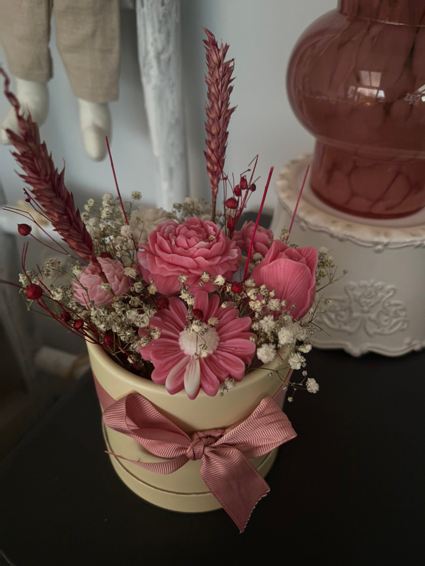 Bouquet en pot